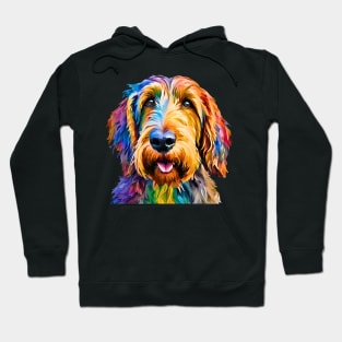 Pop-Art Otterhound Impressionism Hoodie